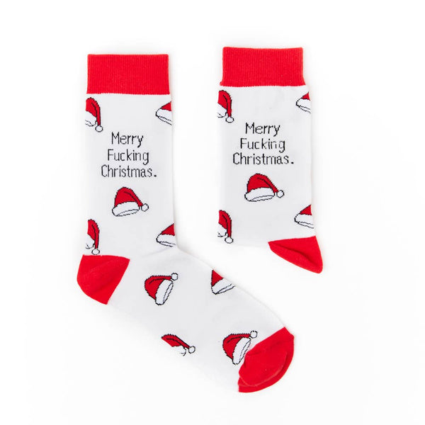 Unisex Merry F***ing Christmas Socks
