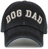 Dog Dad Washed Vintage Baseball Cap