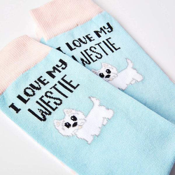 Unisex I Love My Westie Socks