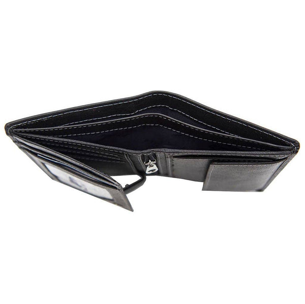 Lazio Oiled Leather RFID Trifold Wallet