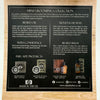 Inside lid of Dear Barber Mini Grooming Collection showing product information and contents details