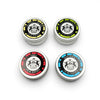 Top view of Dear Barber mini hair styling products set with four styling tins