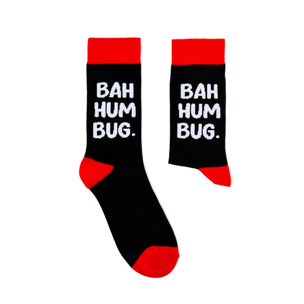 Unisex Bah Hum Bug Socks