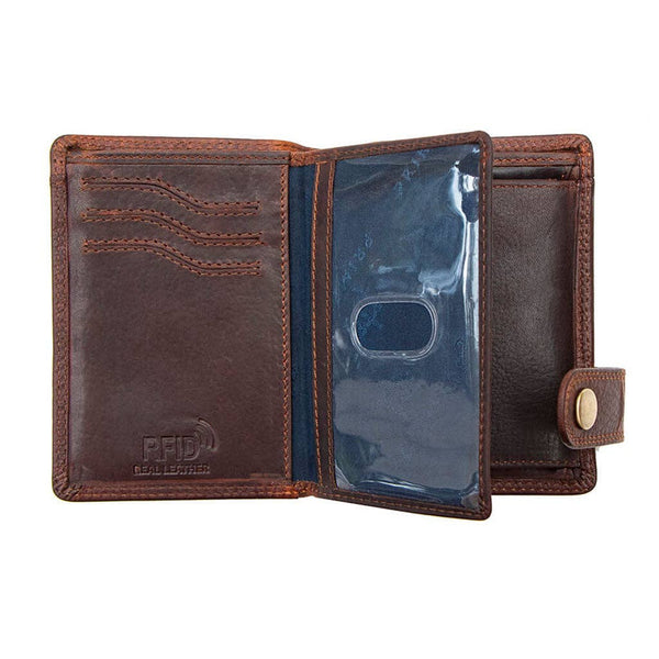 New York RFID Notecase Leather Wallet