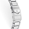 Close up detail of the stainless steel bracelet clasp on a Festina diver watch