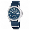 Festina Swiss made field watch with blue dial and NATO strap