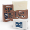 Gentlemen Joe D.A.D Bar Soap with opened box and soap bar displayed on white background