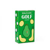 golf themed socks gift box packaging with printed design