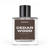 Mancave Cedarwood Eau De Toilette 50ml bottle with matching presentation box on white background