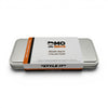 Closed Mo Bros Beard Care Balm Gift Set travel tin on a white background