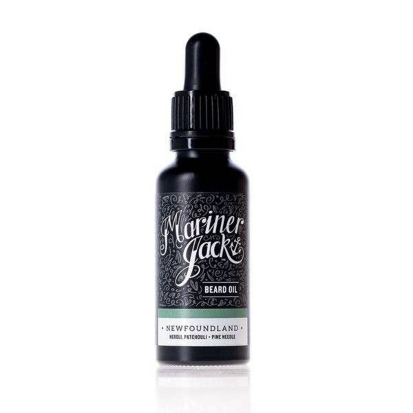 Newfoundland beard oil 30ml bottle on white background