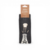 prosecco themed novelty socks with retail packaging