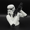 Stormtrooper bust figurine 14cm front angle detailed helmet and armour black background collectible display