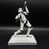 Stormtrooper guitarist figure playing electric guitar rock pose 17cm resin collectible