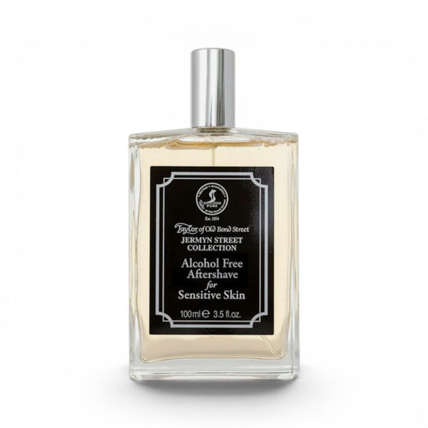 Taylor of Old Bond Street Jermyn Street alcohol free aftershave 100ml bottle on white background