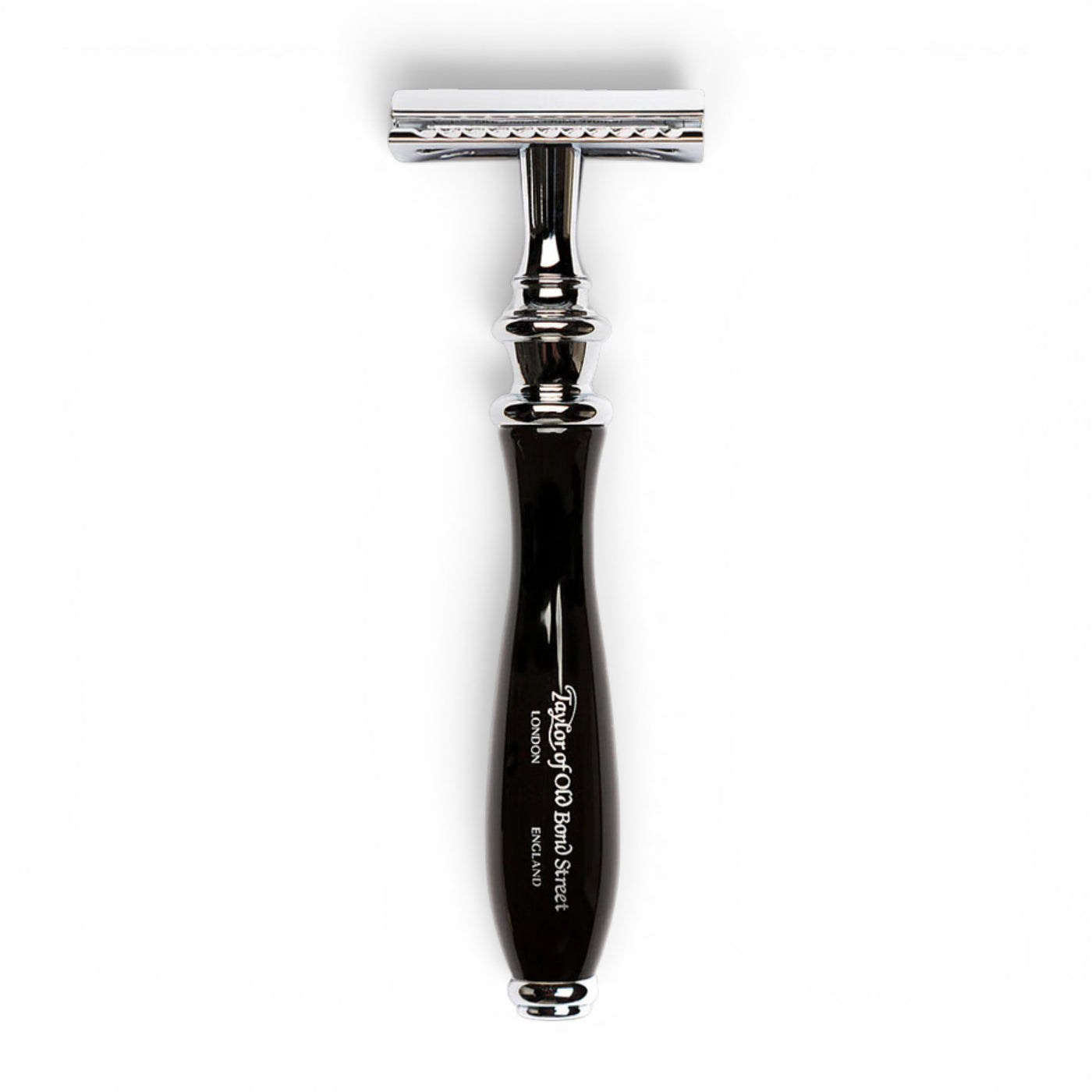 Taylor of Old Bond Street Victorian Black Handle Safety Razor