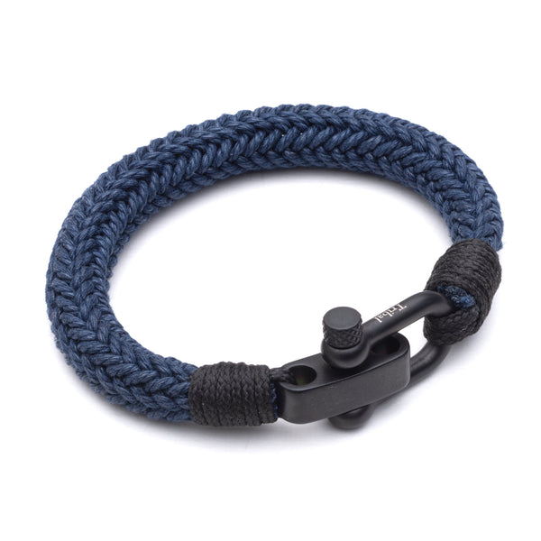 Adjustable Rope Shackle Bracelet