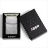 Zippo 200 brushed chrome lighter in official Zippo gift box