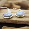 Abalone Pear Drop Earrings