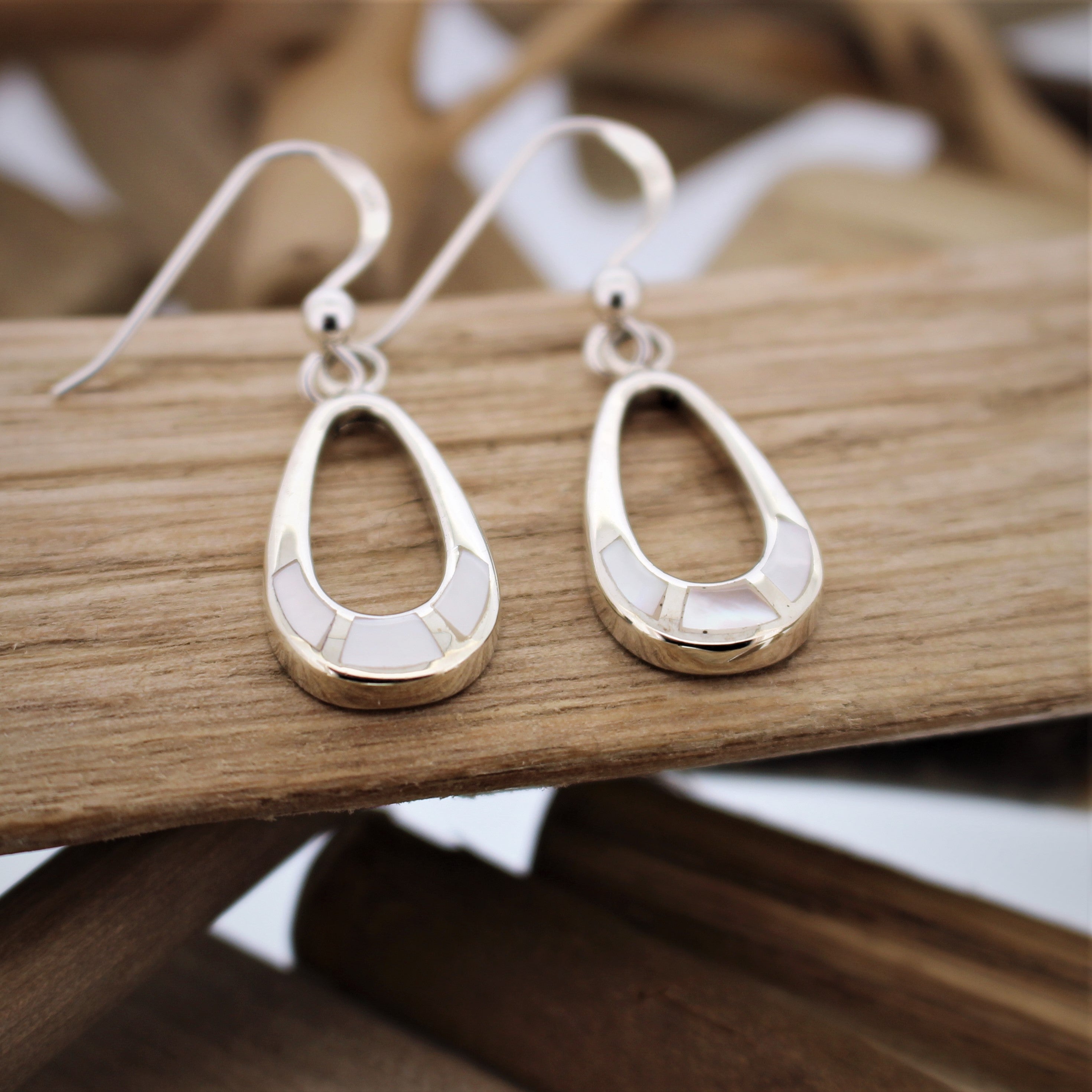 Mother of Pearl Drop Earrings