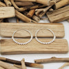 Beaded Hoops
