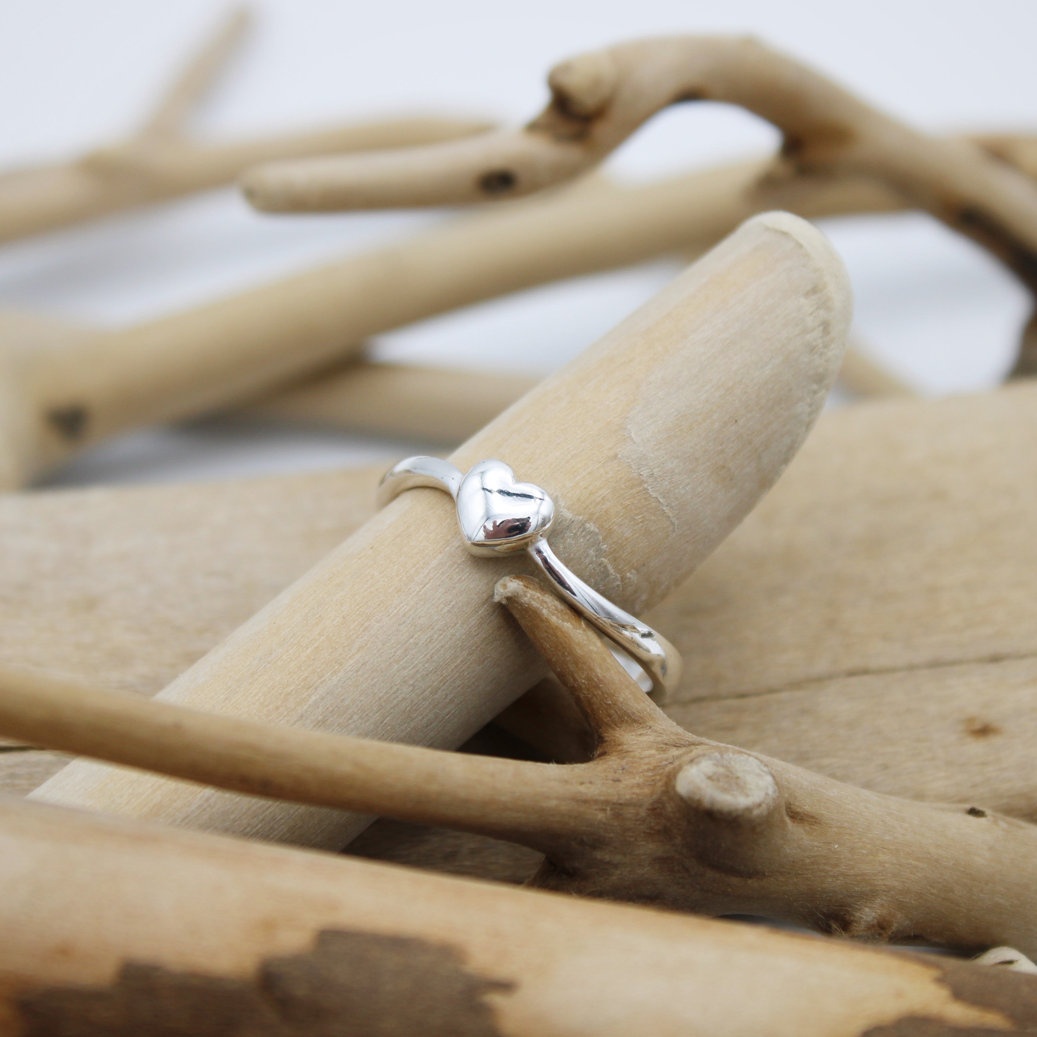Sterling Silver Heart Ring