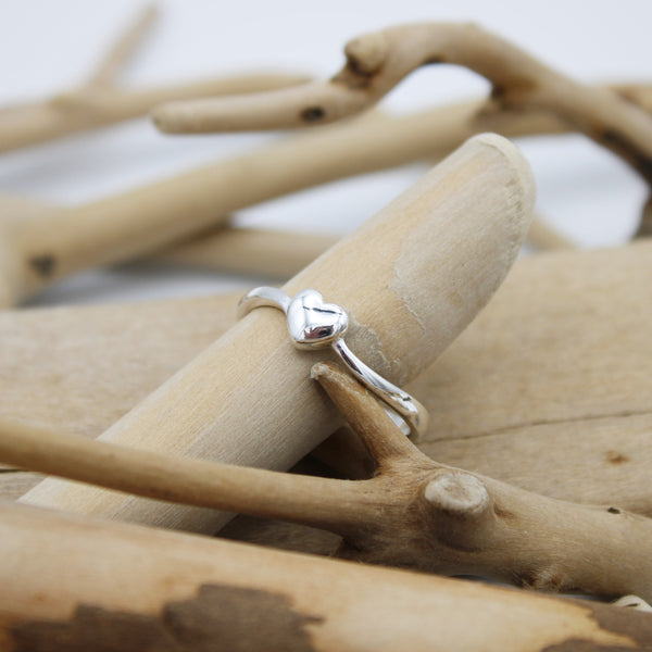 Sterling Silver Heart Ring