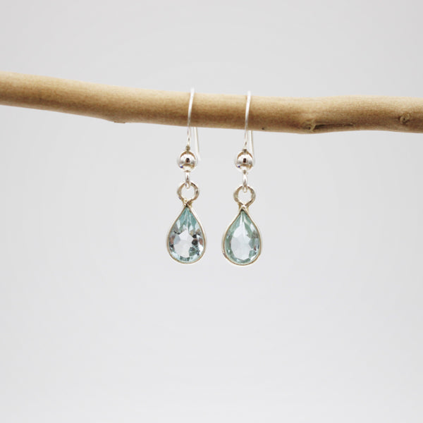 Decorated Silver Hook Earrings