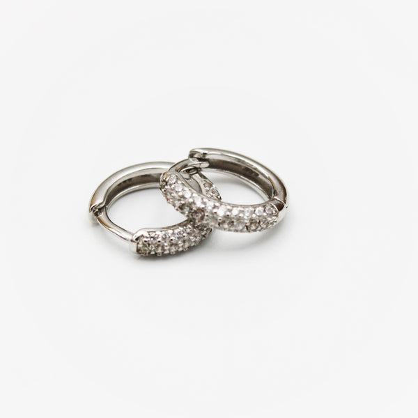 Silver Hoop Earrings