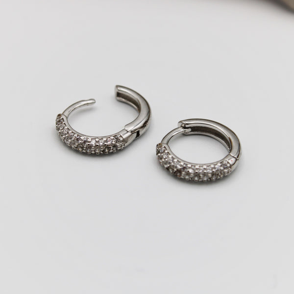 Silver Hoop Earrings
