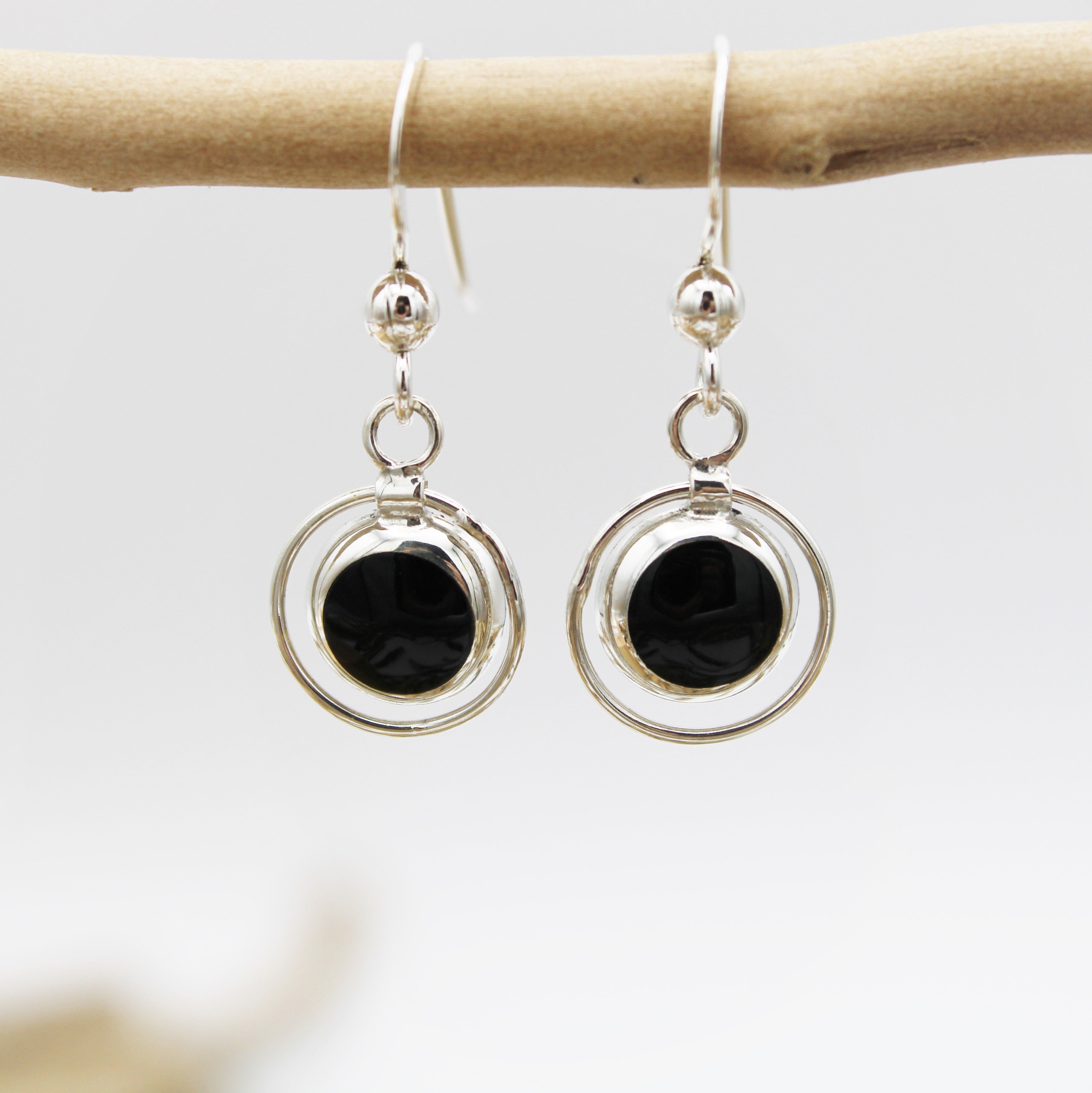 Silver Hook Earrings